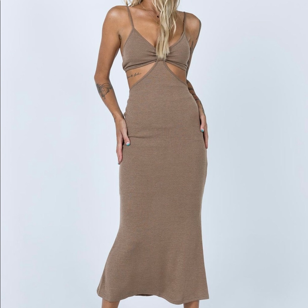 NWOT cut out midi dress from Princess Polly